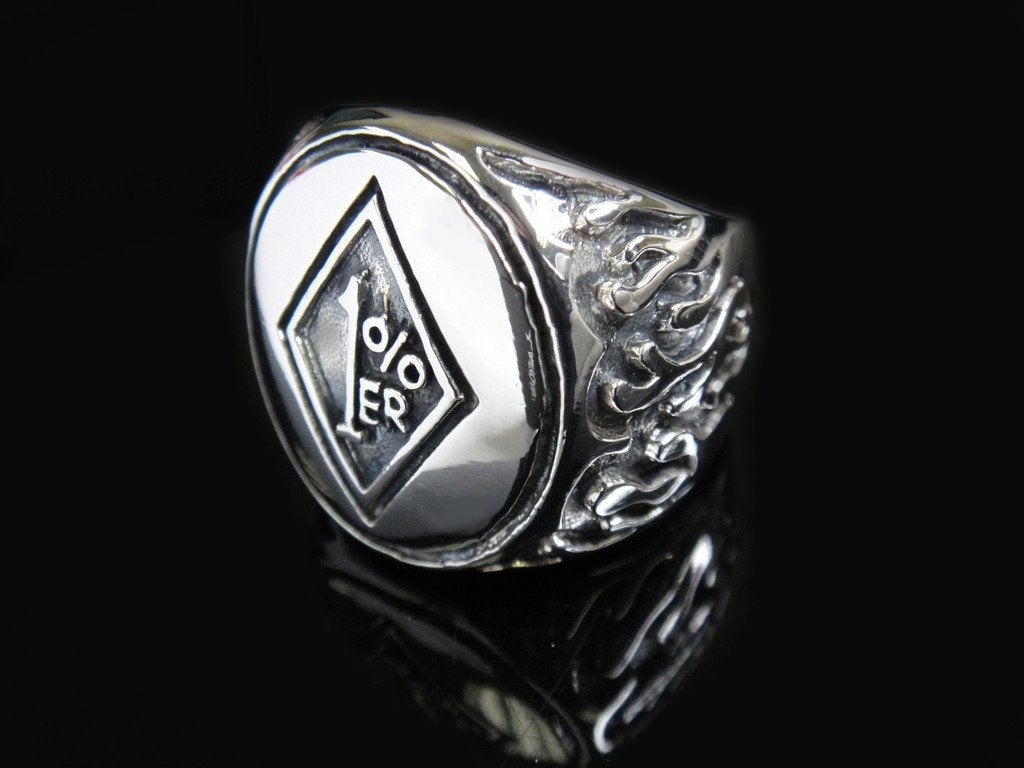 Fire Flame 1% ER Outlaw Ring TR166
