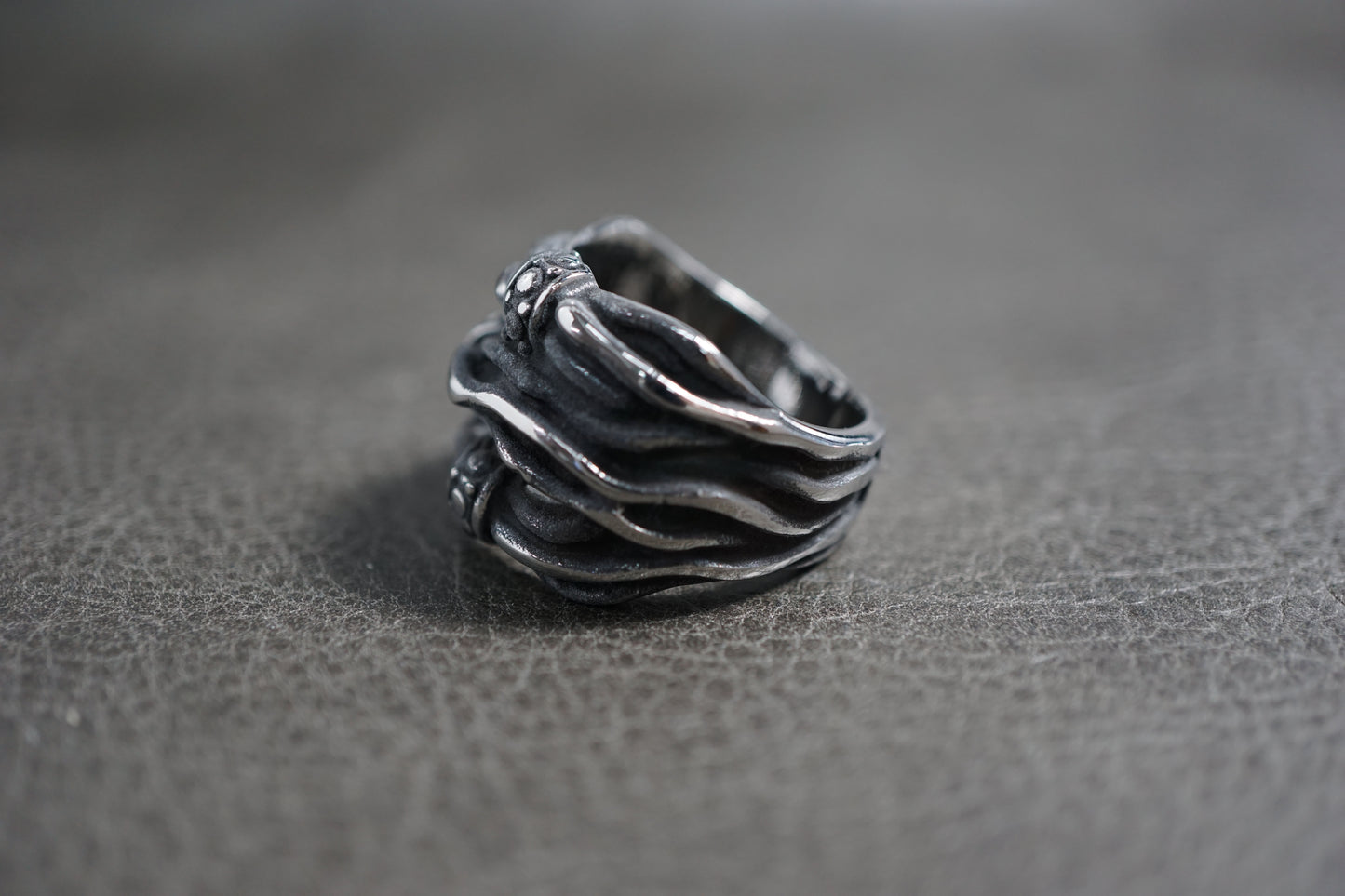 Hard Rock Road King Silver Ring Tr97