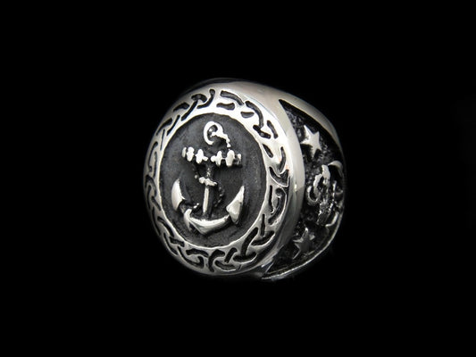 Valor and Glory US Navy Silver Silver American USN Ring TR164